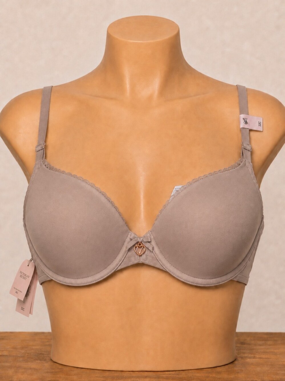 Vctoria Secret Push Up Bra - Taupe